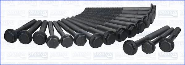 Комплект болтов головки блока цилиндров (ГБЦ) AJUSA 81019000