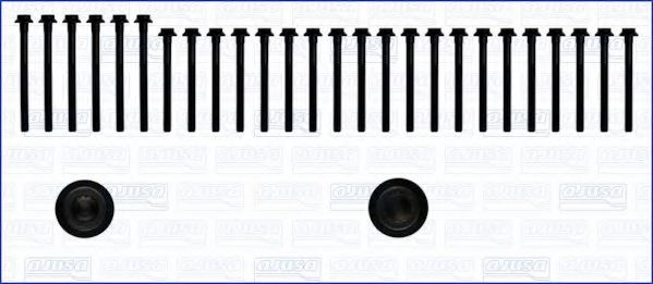Комплект болтов головки блока цилиндров (ГБЦ) AJUSA 81023400
