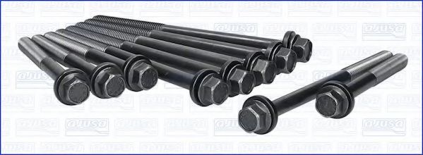 Комплект болтов головки блока цилиндров (ГБЦ) AJUSA 81024200