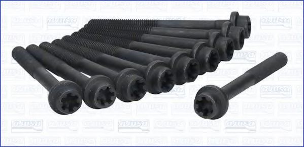 Комплект болтов головки блока цилиндров (ГБЦ) AJUSA 81025400