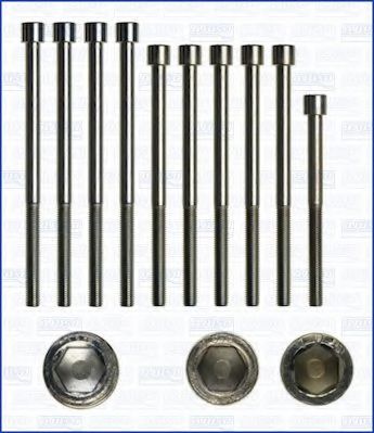 Комплект болтов головки блока цилиндров (ГБЦ) AJUSA 81026300