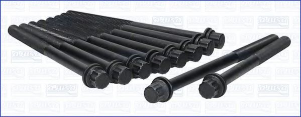 Комплект болтов головки блока цилиндров (ГБЦ) AJUSA 81027400