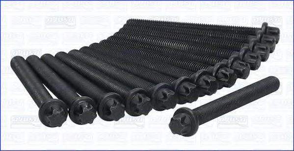 Комплект болтов головки блока цилиндров (ГБЦ) AJUSA 81029600