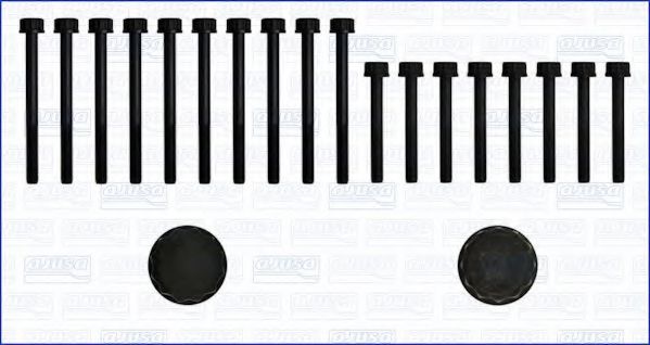 Комплект болтов головки блока цилиндров (ГБЦ) AJUSA 81035300