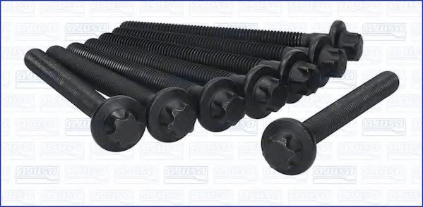 Комплект болтов головки блока цилиндров (ГБЦ) AJUSA 81040500