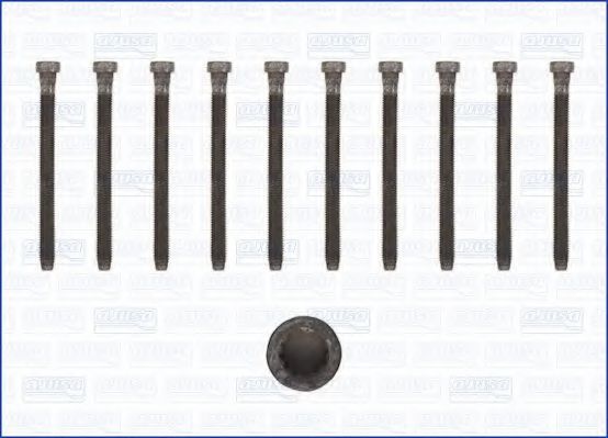 Комплект болтов головки блока цилиндров (ГБЦ) AJUSA 81043900