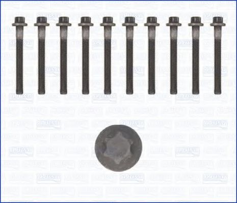 Комплект болтов головки блока цилиндров (ГБЦ) AJUSA 81044600