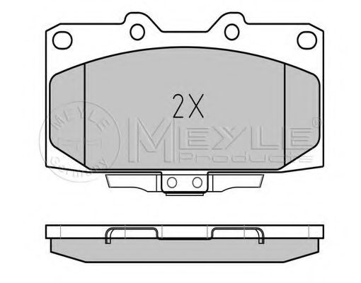 Тормозные колодки MEYLE 025 218 5415/W