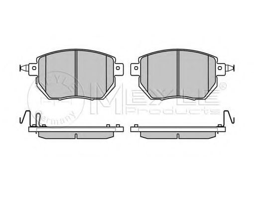 Тормозные колодки MEYLE 025 240 5615/W