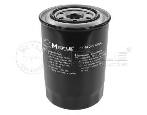 Масляный фильтр MEYLE 32-14 322 0002