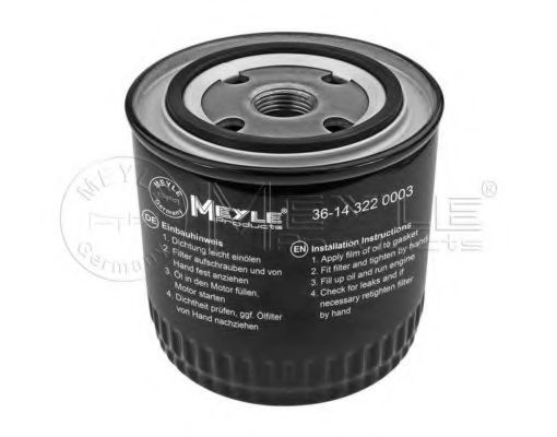 Масляний фільтр MEYLE 36-14 322 0003
