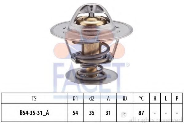 Термостат FACET 7.8223S