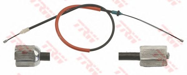 Трос ручника TRW GCH253