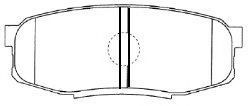 Тормозные колодки AISIN A2N159