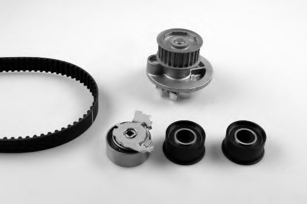Помпа + комплект ГРМ HEPU PK03283