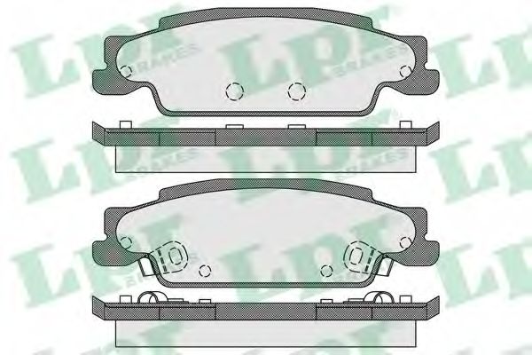 Тормозные колодки LPR 05P1705