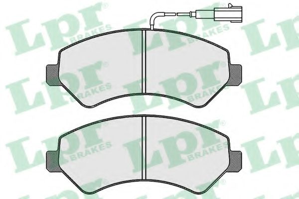 Тормозные колодки LPR 05P1721