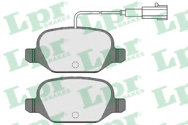 Тормозные колодки LPR 05P1723