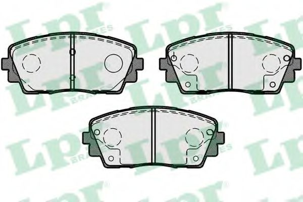 Тормозные колодки LPR 05P1726