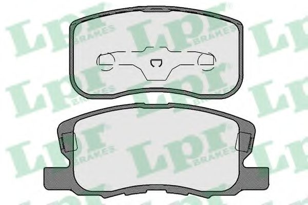Гальмівні колодки LPR 05P1733