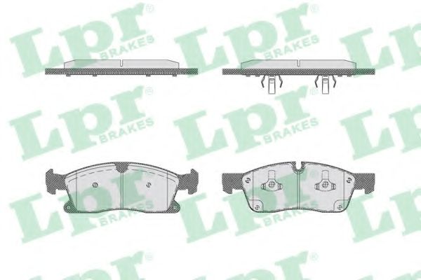 Гальмівні колодки LPR 05P1735