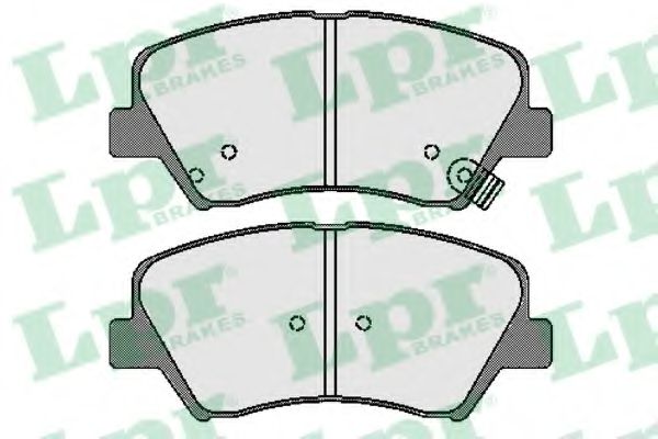 Тормозные колодки LPR 05P1744
