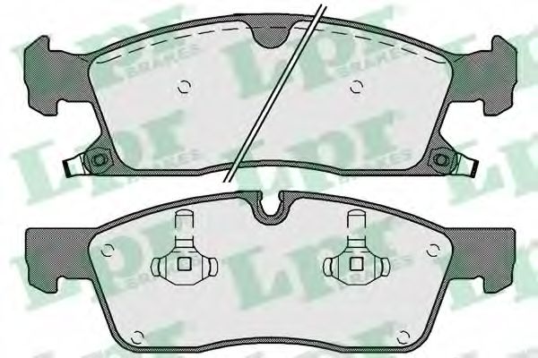 Тормозные колодки LPR 05P1749