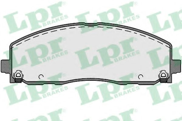 Гальмівні колодки LPR 05P1759
