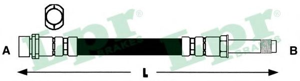 Тормозной шланг LPR 6T47900
