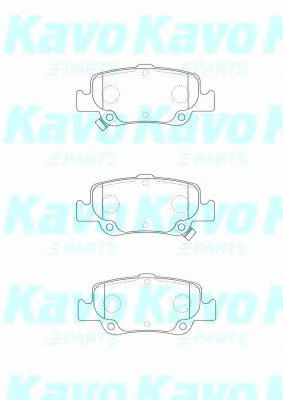 Тормозные колодки KAVO PARTS BP-9129