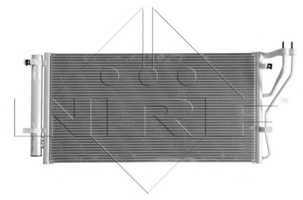 Радиатор кондиционера NRF 35980
