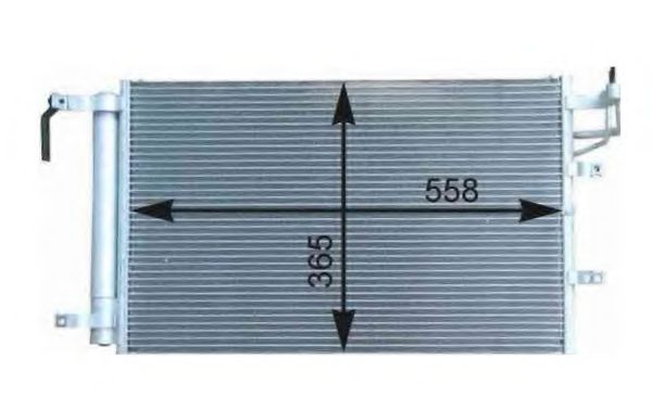 Радиатор кондиционера NRF 35982