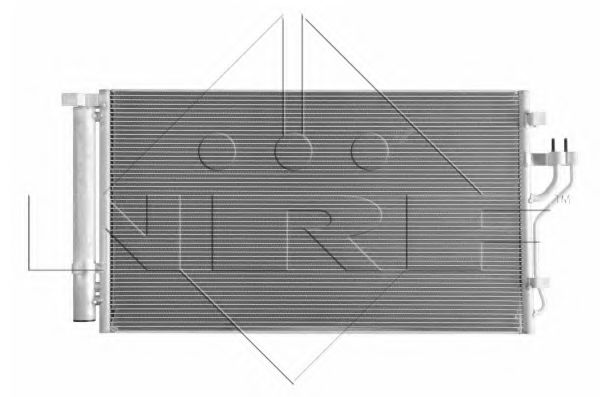 Радиатор кондиционера NRF 35998