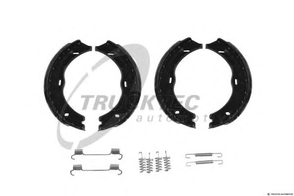 Тормозные колодки ручника TRUCKTEC AUTOMOTIVE 02.35.243