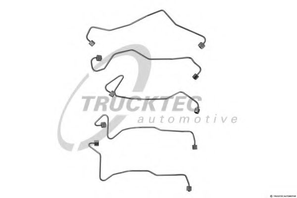 Комплект трубопровода высокого давления, система впрыска TRUCKTEC AUTOMOTIVE 02.13.054