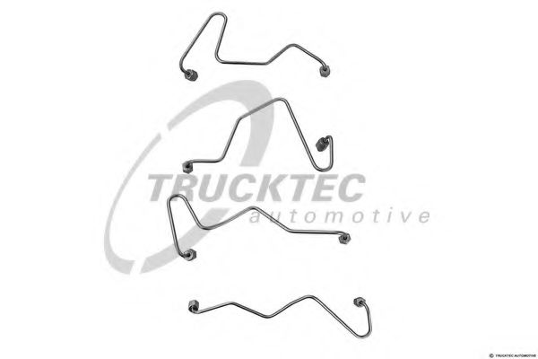 Комплект трубопровода высокого давления, система впрыска TRUCKTEC AUTOMOTIVE 02.13.060