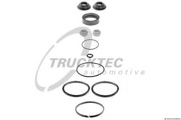Комплект прокладок, ступенчатая коробка TRUCKTEC AUTOMOTIVE 01.43.416