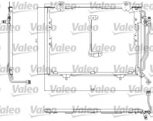 Радіатор кондиціонера VALEO 817492