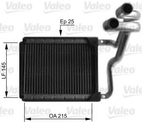 Радіатор опалення VALEO 812441