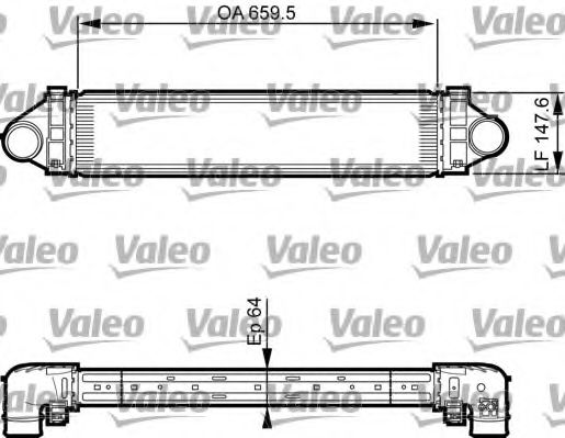 Интеркулер VALEO 818238