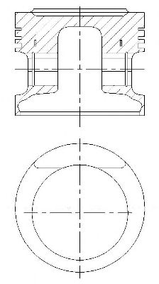 Поршень NURAL 87-109707-20