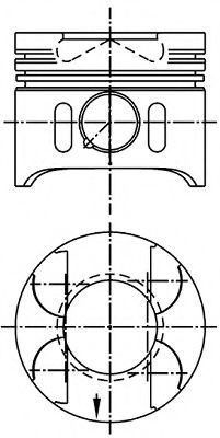Поршень NURAL 87-117907-20