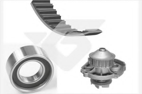 Помпа + комплект ГРМ HUTCHINSON KH 116WP23