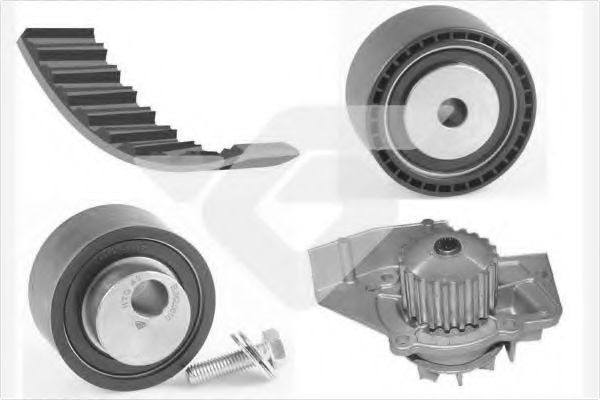 Помпа + комплект ГРМ HUTCHINSON KH 189WP31