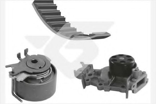 Помпа + комплект ГРМ HUTCHINSON KH 236WP65