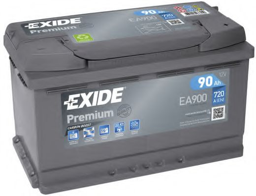 Стартерная аккумуляторная батарея EXIDE EA900 PREMIUM ***