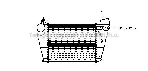 Интеркулер AVA QUALITY COOLING VWA4200