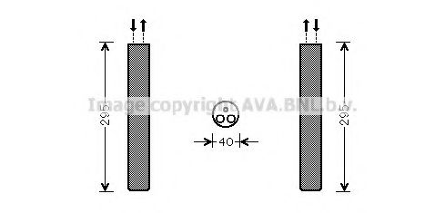 Осушитель кондиционера AVA QUALITY COOLING VWD304