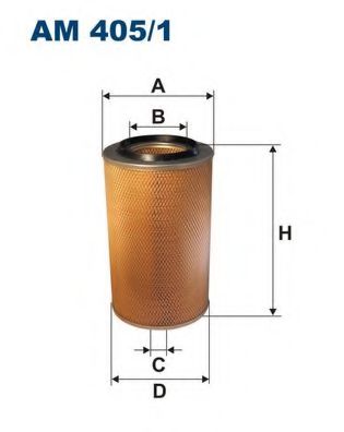 Воздушный фильтр FILTRON AM405/1