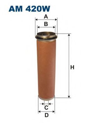 Фільтр додаткового повітря FILTRON AM420W